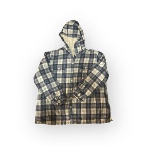 L.L. Bean Men’s XL Sherpa lined flannel jacket